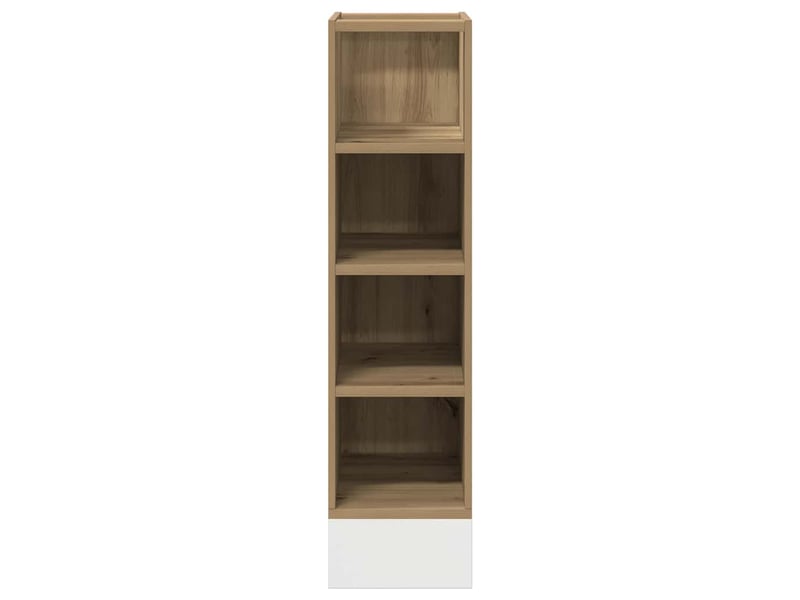  Meuble bas de cuisine chêne artisanal 20x44,5x81,5cm bois d'ingénierie  - Conforama D