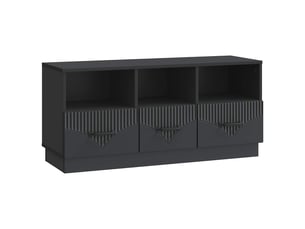 Meuble tv coloris noir 102 cm <strong></strong>  <strong></strong>