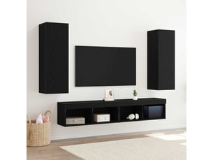 Meuble tv coloris noir 1 cm <strong></strong>  <strong></strong>