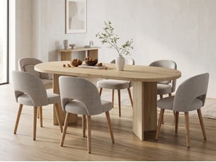 Ensemble table ovale  6 chaise(s)  <strong>BGSRYAO</strong> <strong></strong> 