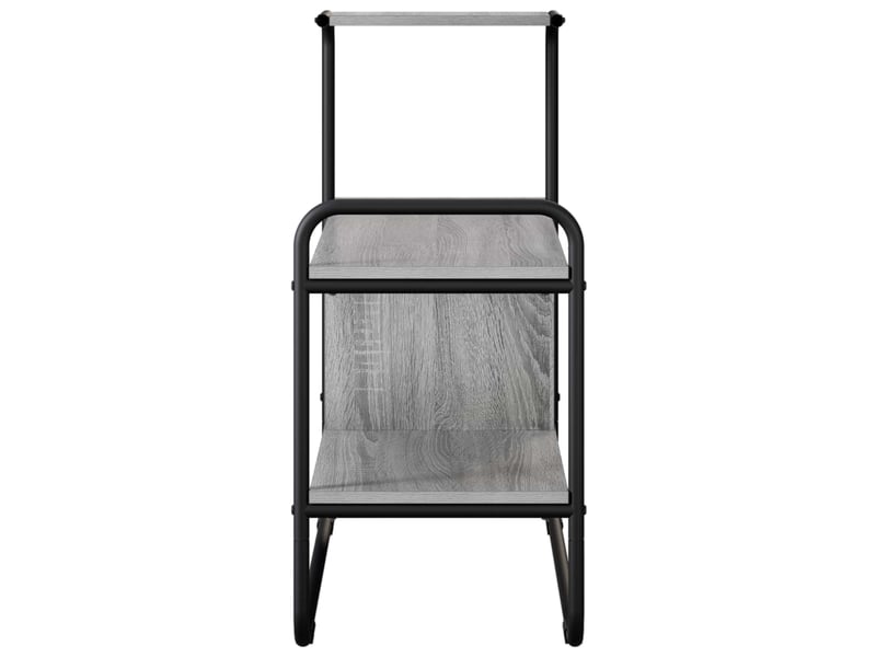 Vidaxl table console sonoma gris 80 x 35 x 75 cm bois d'ingénierie - Conforama E