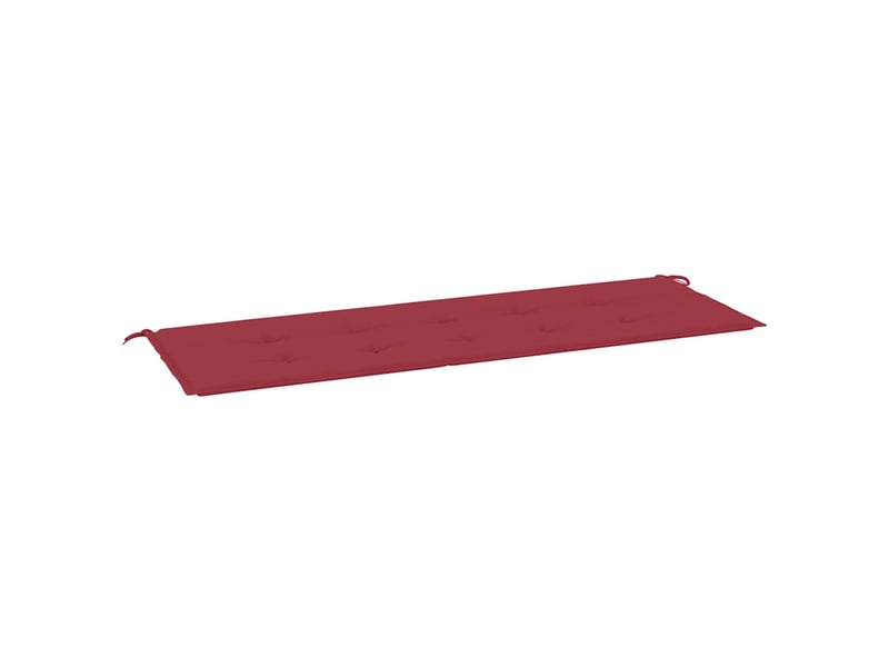  Coussin de banc de jardin, coussin d'assise rouge bordeaux 150x50x3 cm cf52812  - Conforama A