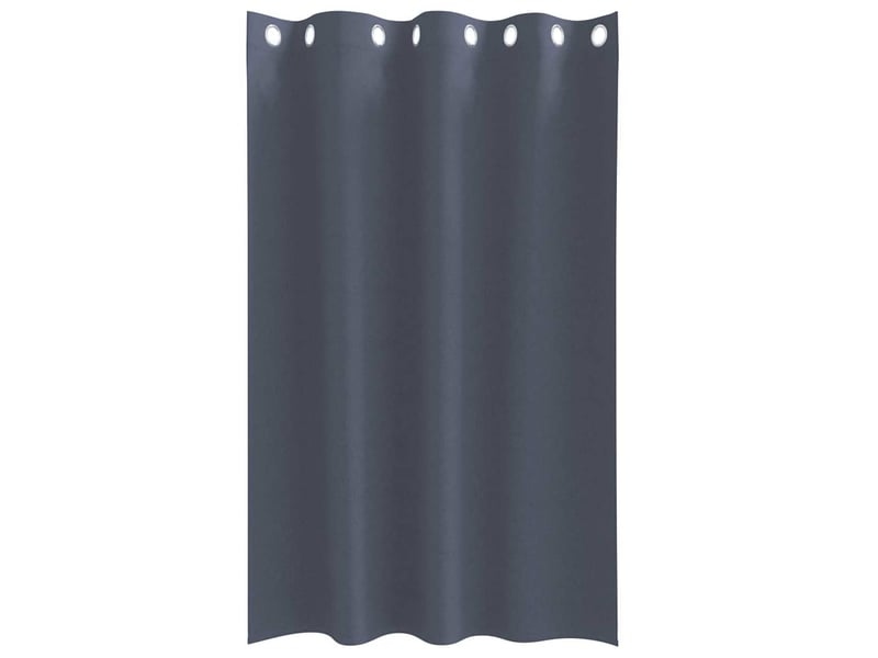  Lot de 2 rideaux occultants, rideaux black-out avec anneaux anthracite 175 x 140 cm cf44548  - Conforama D