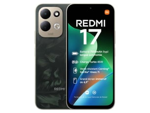 Smartphone 4g 4go ram 256 go redmi 17 vert 6,9 pouces batterie 7500 mah