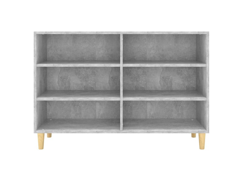  Buffet - bahut - meuble de rangement gris béton 103,5x35x70 cm bois d'ingénierie  - Conforama D