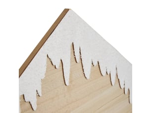 Toit chalet deco mag bois 1m