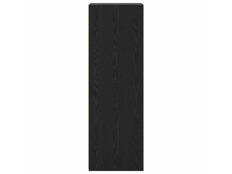  Haut armoire, armoire de rangement chêne noir 45x41x124 cm bois d'ingénierie  - Conforama E
