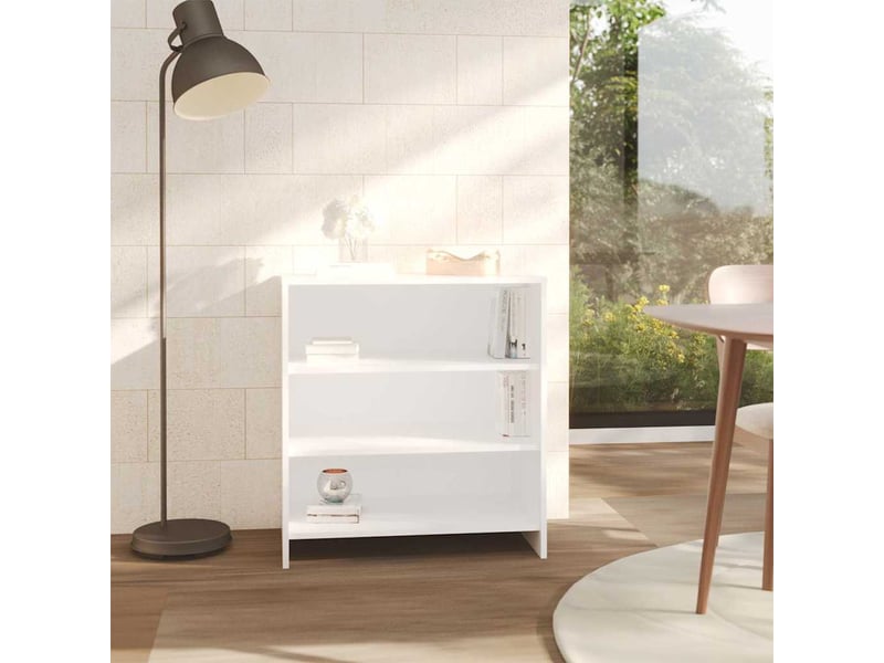  Buffet - bahut - meuble de rangement blanc 70x40,5x75 cm bois d'ingénierie  - Conforama C