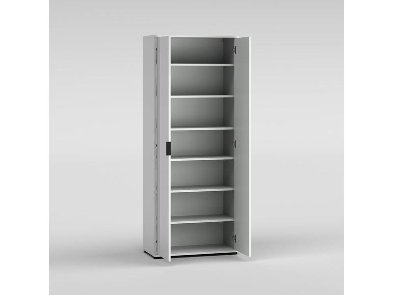  Armoire dressing 2 portes avec étagères jolly  - Conforama A