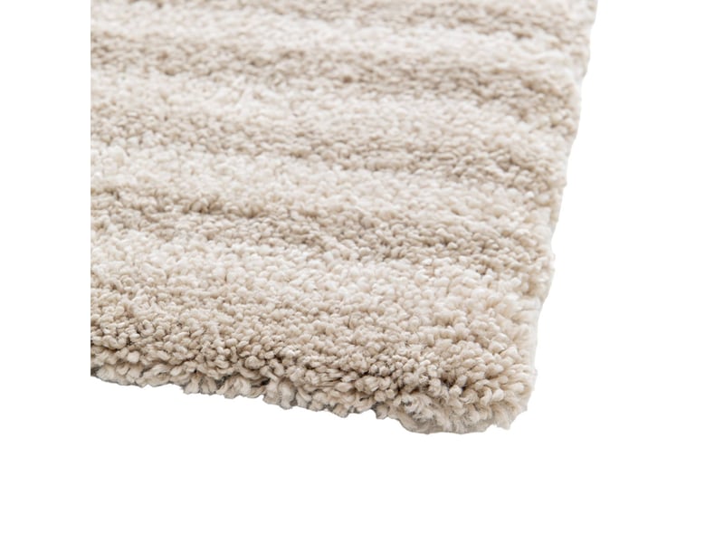  Tapis intérieur motif ronds crème et beige 80 x 150cm - stella  - Conforama C