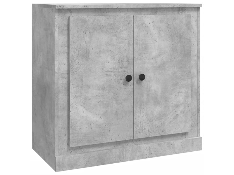  Buffet - bahut - meuble de rangement gris béton 70x35,5x67,5 cm bois d'ingénierie  - Conforama A