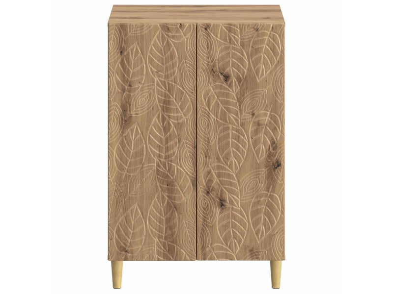  Meuble à chaussures, armoire à chaussures delft 59,5x39,5x90 cm chêne artisanal  - Conforama D