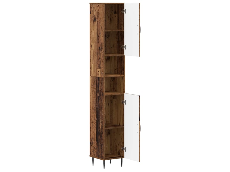  Colonne de salle de bain avec étagère ouverte haarlem shl5914  - Conforama C