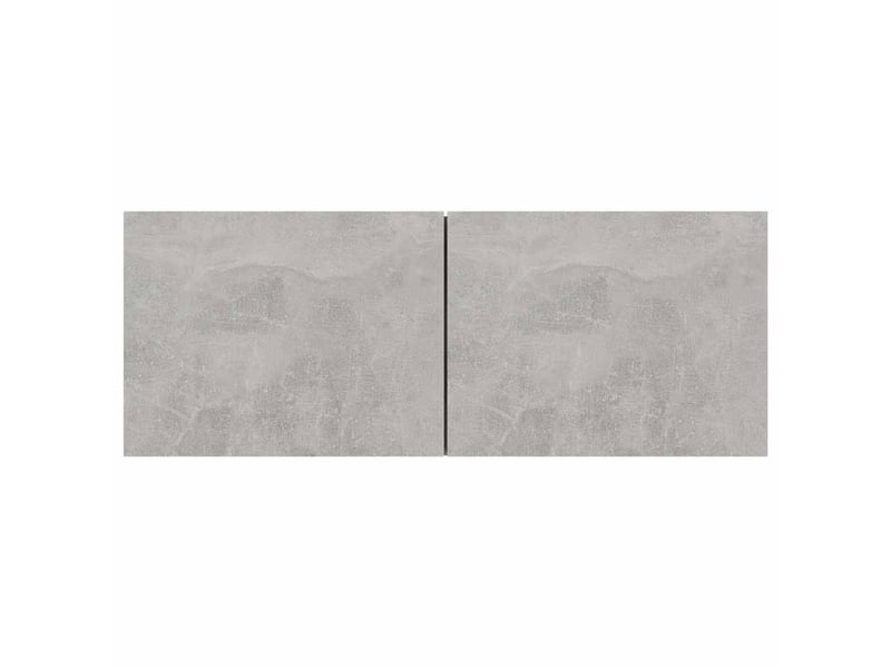  Lot de 3 meuble tv bas salon gris béton bois d'ingénierie shl35174  - Conforama D
