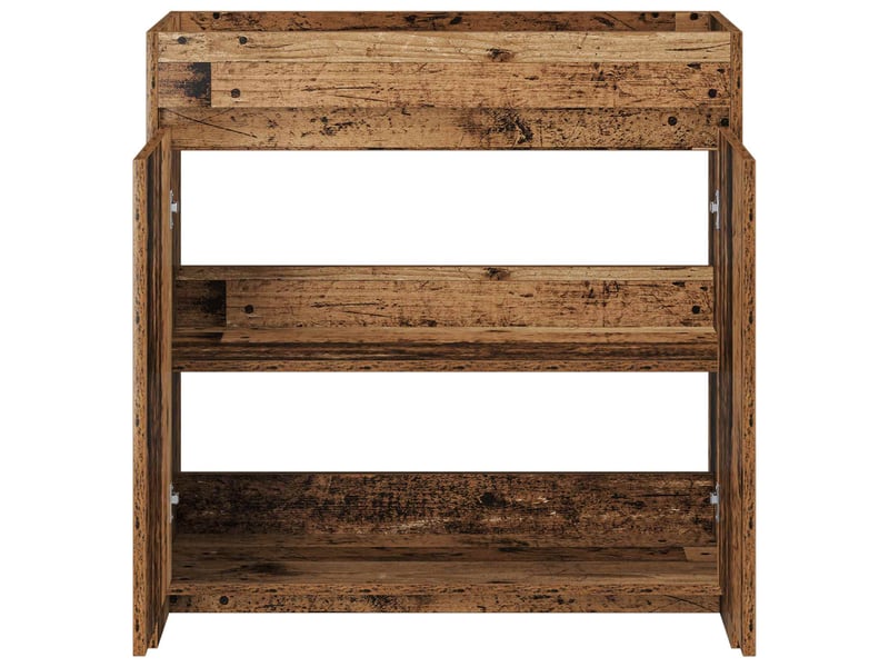  Meuble sous lavabo de salle de bain, commode bois ancien shl7387  - Conforama D