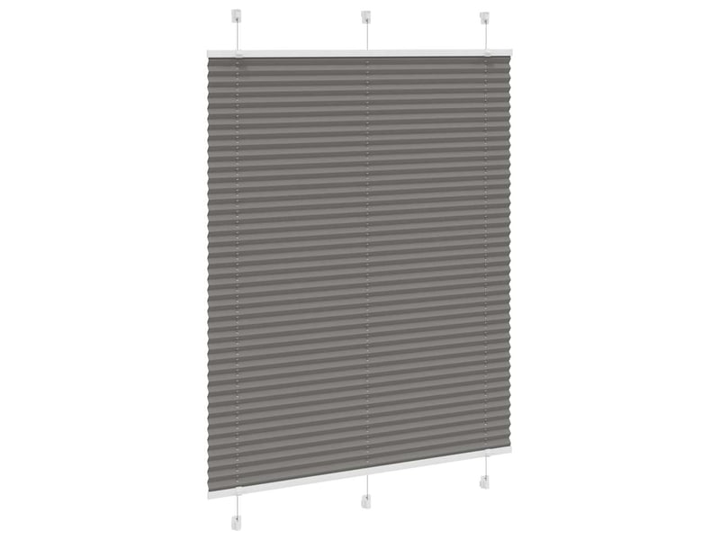  Store plissé, store de fenêtre anthracite 110x100 cm largeur du tissu 109,4 cm cf46682  - Conforama C