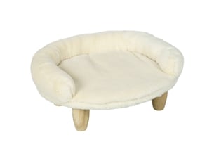 Fauteuil fixe  <strong>FLORAGRACE</strong> Tissu blanc