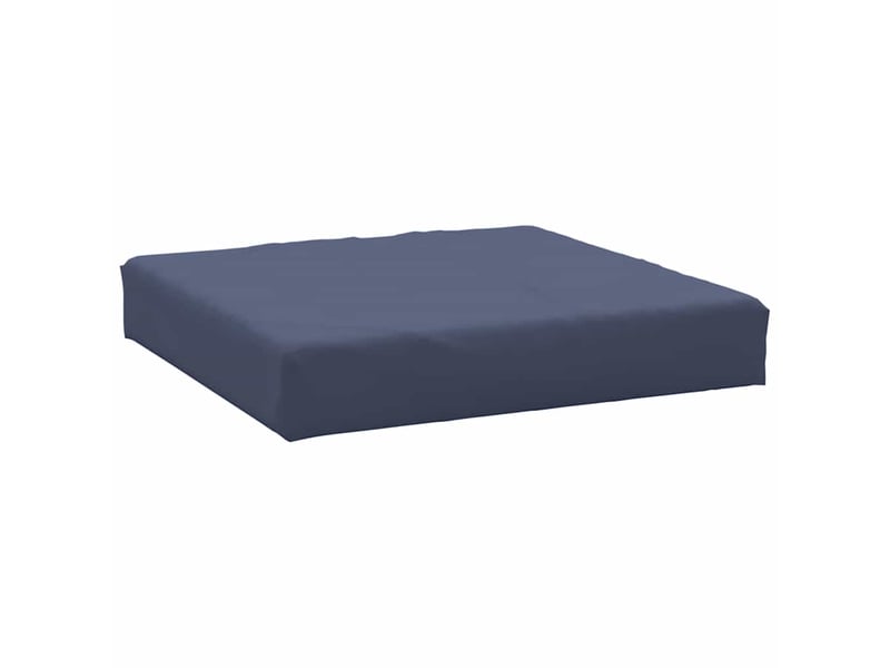  Coussin de palette, coussin de chaise, coussin de canapé bleu marine 60x60x9,5 cm tissu oxford cf55315  - Conforama A