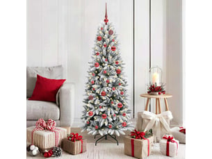 Sapin de noël - arbre de noël artificiel blanc 150 cm