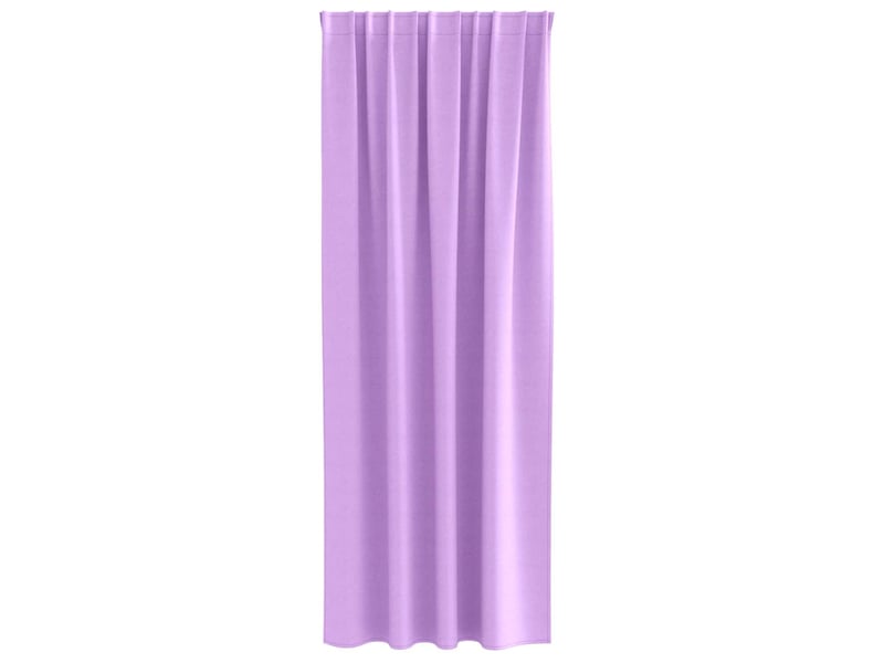 Lot de 2 rideaux occultants, rideaux black-out avec anneaux pourpre 260 x 140 cm cf44743 - Conforama D