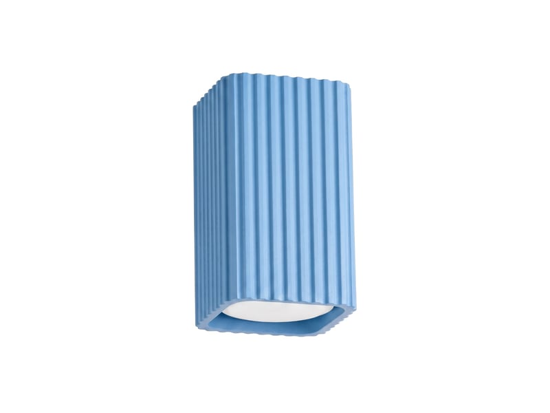  Plafonnier rayo 10 azur aluminium moderne 10x6x6cm SL.3289 - Conforama A
