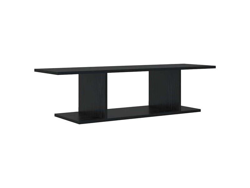  Ensemble meuble tv - banc tv - meuble de rangement 103 x 30 x 26,5 cm noir bois d'ingénierie  - Conforama A