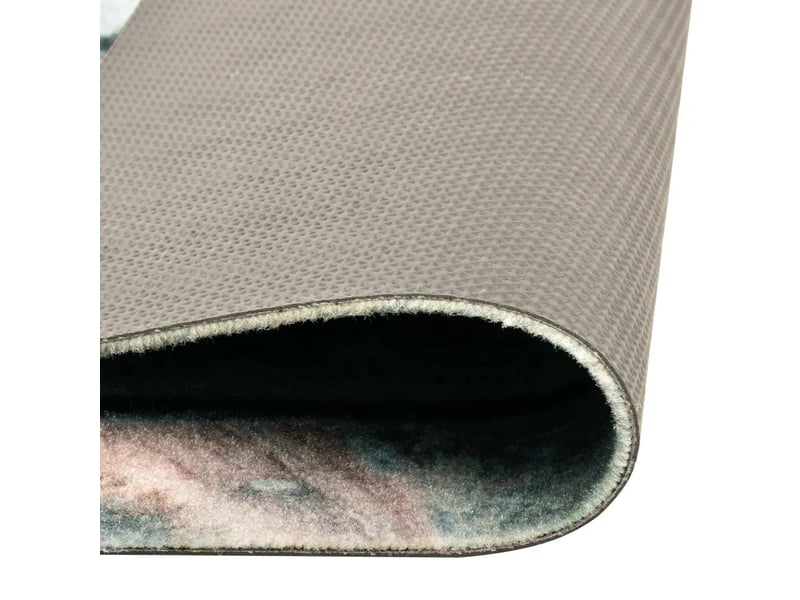  Tapis rectangulaire lavable 60 x 300 cm antidérapant doux rétro cuisine couloir en polyamide gris 02_0046520  - Conforama E