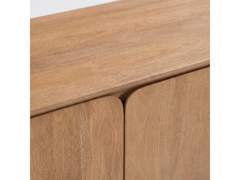  Meuble tv en bois de manguier marron clair-achille Achille - Conforama C