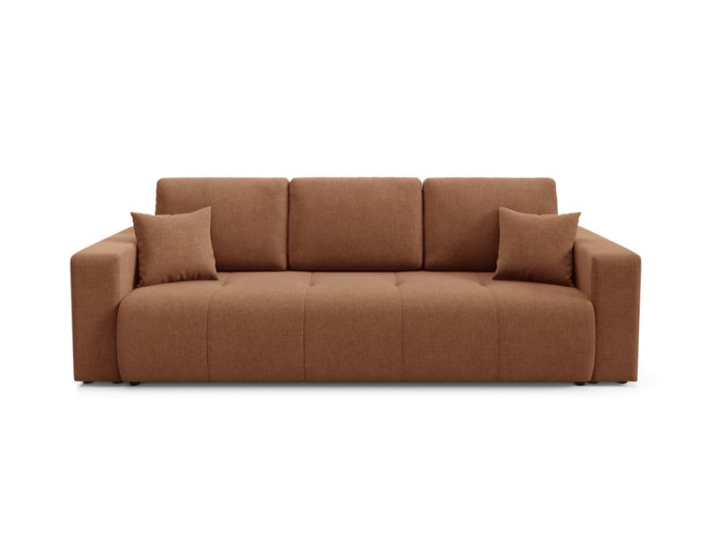 Canapé convertible molinio orange - Conforama A