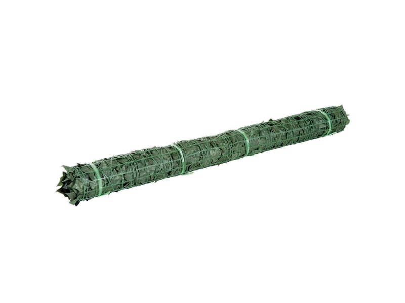  Haie artificielle occultante 300 x 150 cm – vert foncé – feuillage résistant uv pour balcon et jardin  - Conforama E