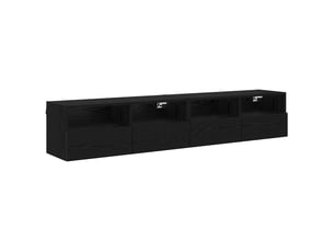 Meuble tv coloris noir  <strong></strong>  <strong></strong>