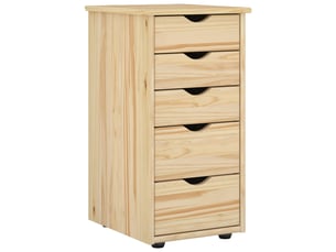 Commode 1 tiroir(s) <strong></strong> <strong></strong> coloris beige largeur 34 cm