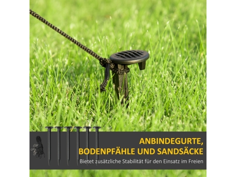  Arche gonflable led 2,85 m – grande décoration d'halloween pour jardin – faucheuse  - Conforama D