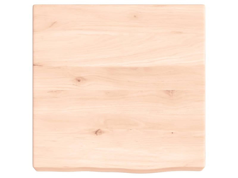  Comptoir de salle de bain, plan de travail 40x40x(2-6) cm bois massif non traité cf65729  - Conforama C