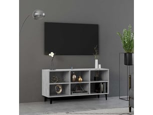 Meuble tv coloris gris 103.5 cm <strong></strong>  <strong></strong>