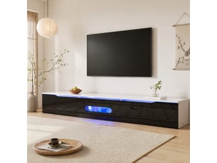 Meuble tv coloris bicolore 180 cm MODENVIE
