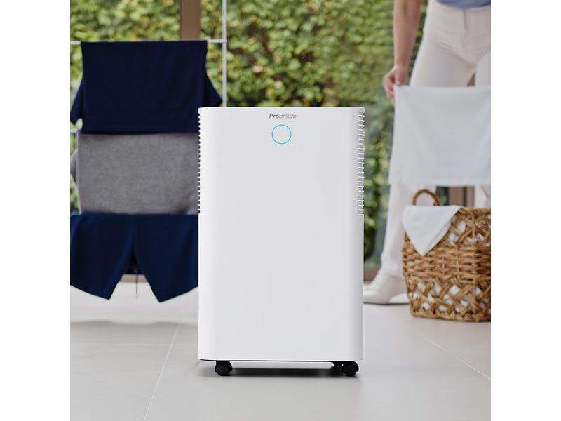  Déshumidificateur silencieux omnidry 20l avec mode séchage du linge  - Conforama B