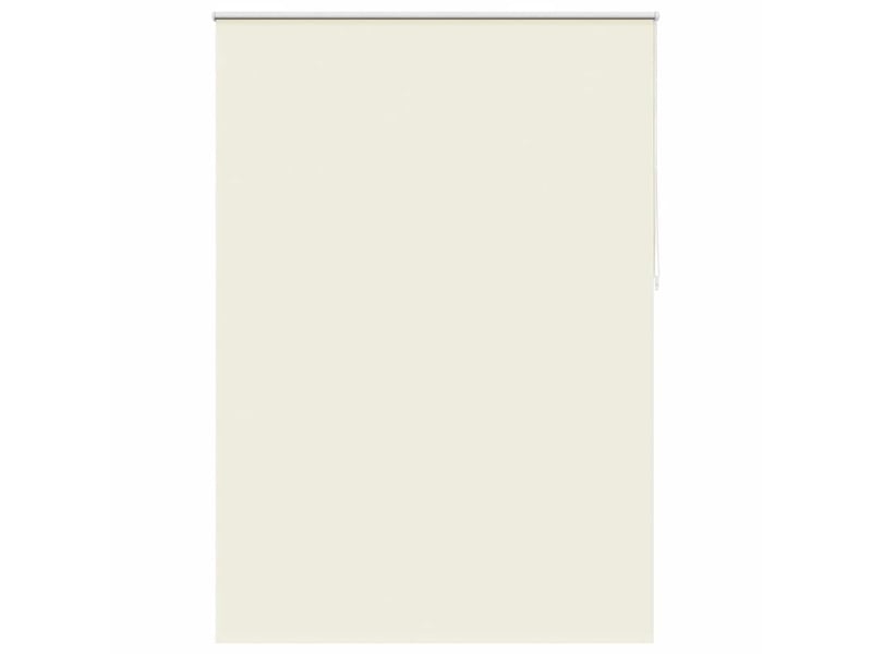  Store enrouleur occultant, store à rouleau 144,4 x 230 cm, largeur du tissu 140 cm, blanc cassé cf45434  - Conforama A