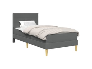 Lit simple 100x200 cm    coloris gris