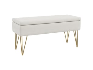Banc  coloris blanc <strong></strong> <strong></strong>