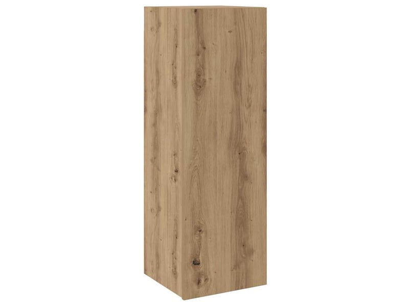 Ensemble meuble tv ; banc tv ; armoire tv 7 pcs chêne artisanal 180 x 30 x 120 cm - Conforama F