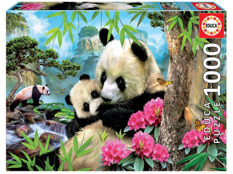  Puzzle 1000 pcs  -  les pandas 17995 - Conforama A