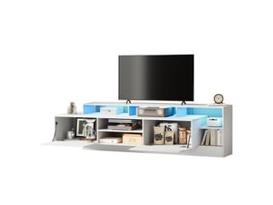 Meuble tv coloris blanc 190 cm OXEZA