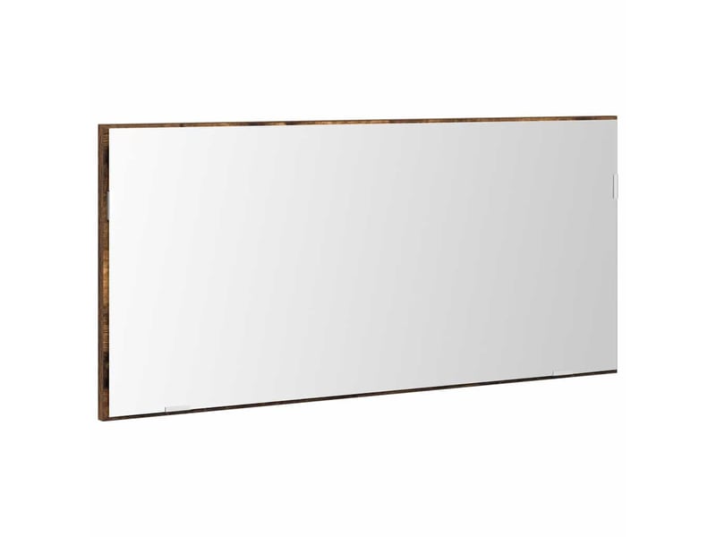 Miroir marron 80 x 37 cm verre et bois ingénierie cf62798 - Conforama A