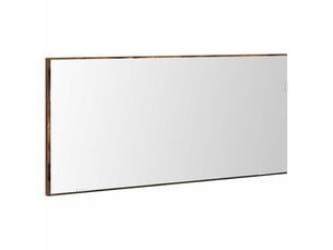 Miroir rectangulaire à fixer coloris marron <strong></strong> <strong></strong> - 80 cm x 37 cm