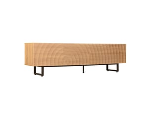 Meuble tv coloris naturel 180 cm <strong>PANGIVO</strong>  <strong></strong>
