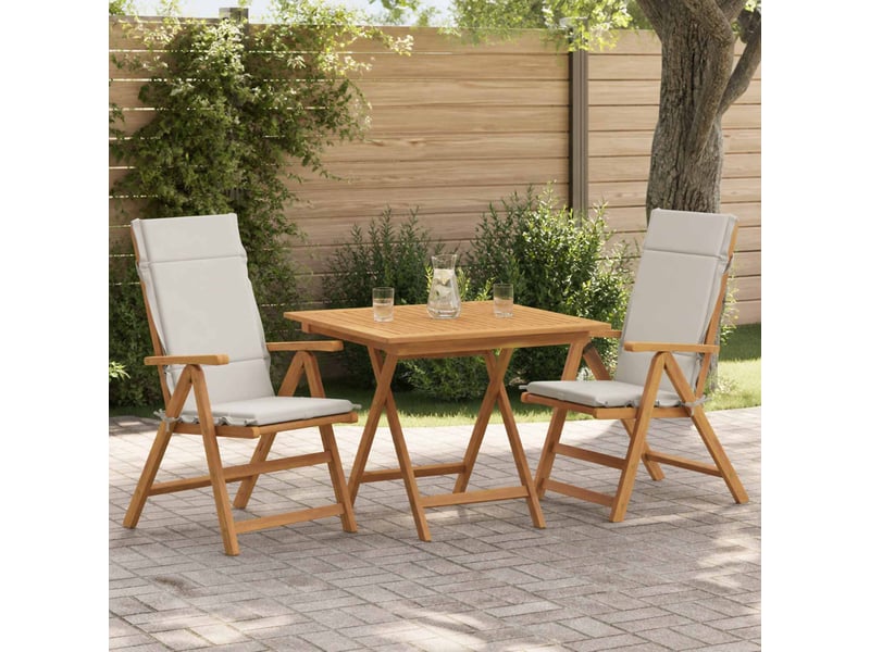 Lot de 2 coussins de chaise à dossier haut gemert cf59272  - Conforama B