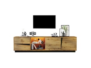 Meuble tv coloris bicolore 180 cm DESVIAE  