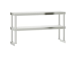 Etagère 110 cm coloris argenté  