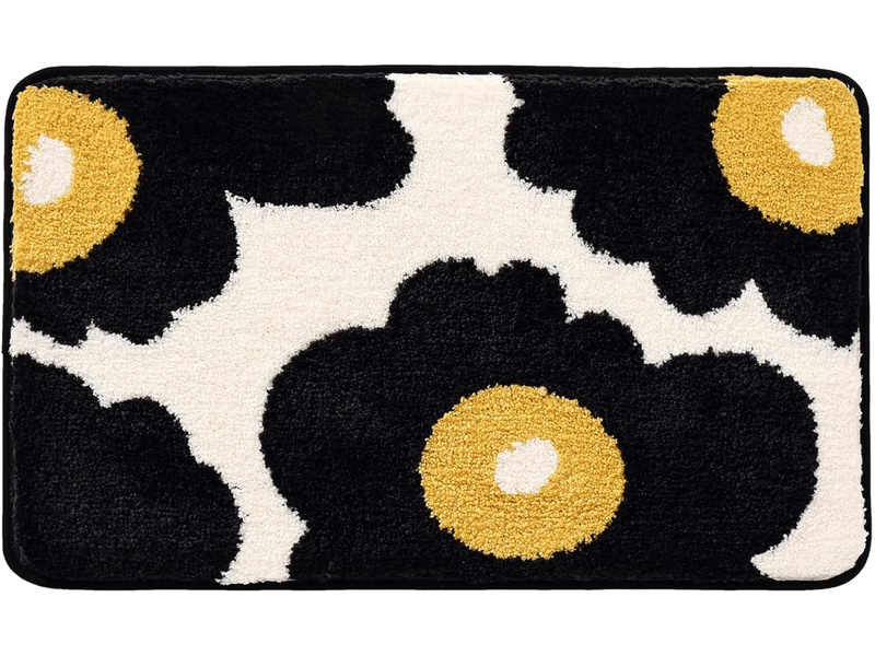  Tapis de bain antidérapant et lavable en machine - doux et lavable - tapis de bain absorbant l'eau - pour douche et salle de bain - 50 x 80 cm  - Conforama B